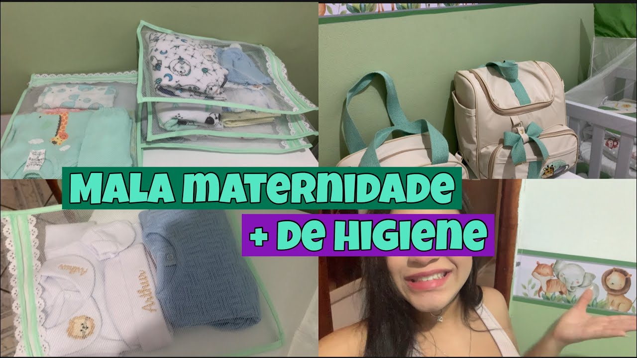MONTANDO A MALA MATERNIDADE DO MEU BEBÊ 🩵