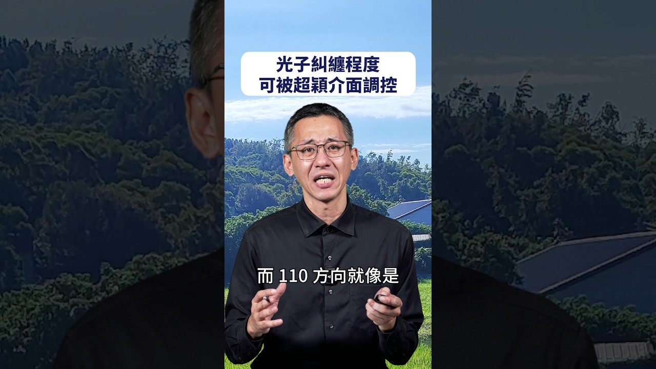 光子糾纏程度可被超穎介面調控