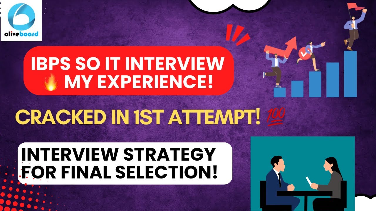 My IBPS SO IT Officer Interview Experience | Crack Exam in 1st attempt