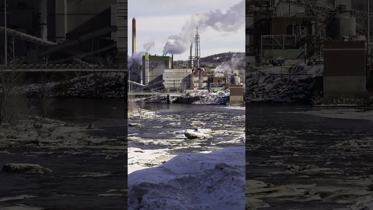 Fast Flowing River HD, Maine 
