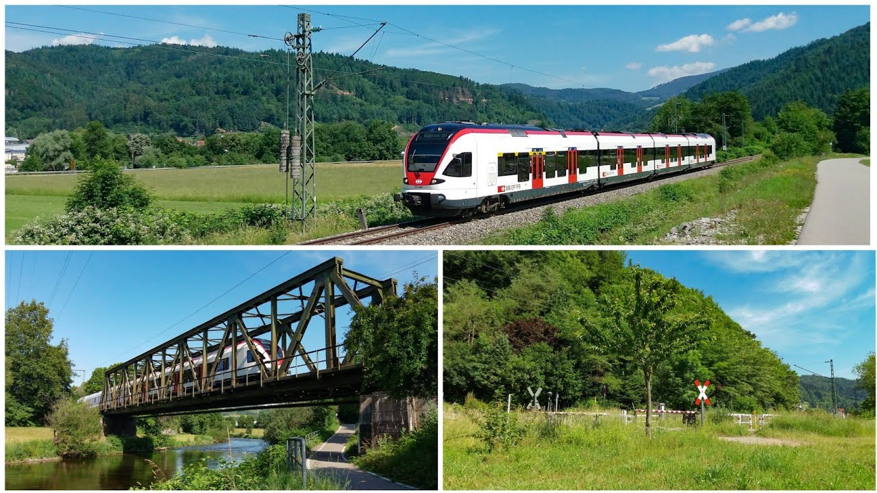 Ein Vormittag an der Wiesentalbahn