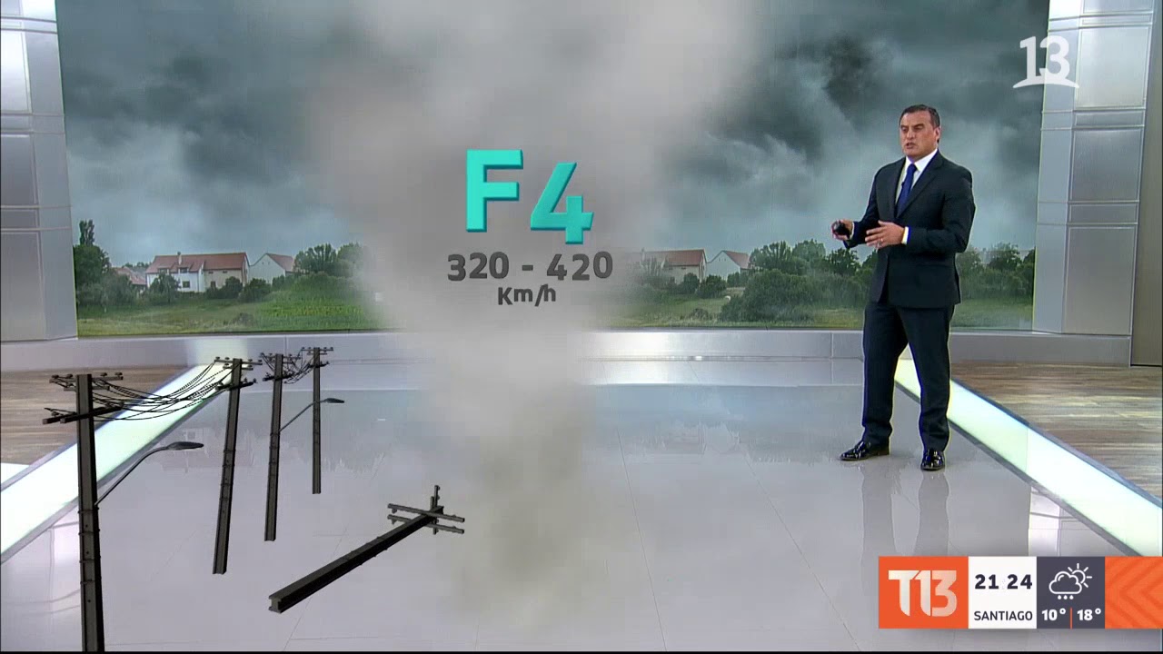 ¿Cómo se clasifican los tornados? - #T13TeExplica