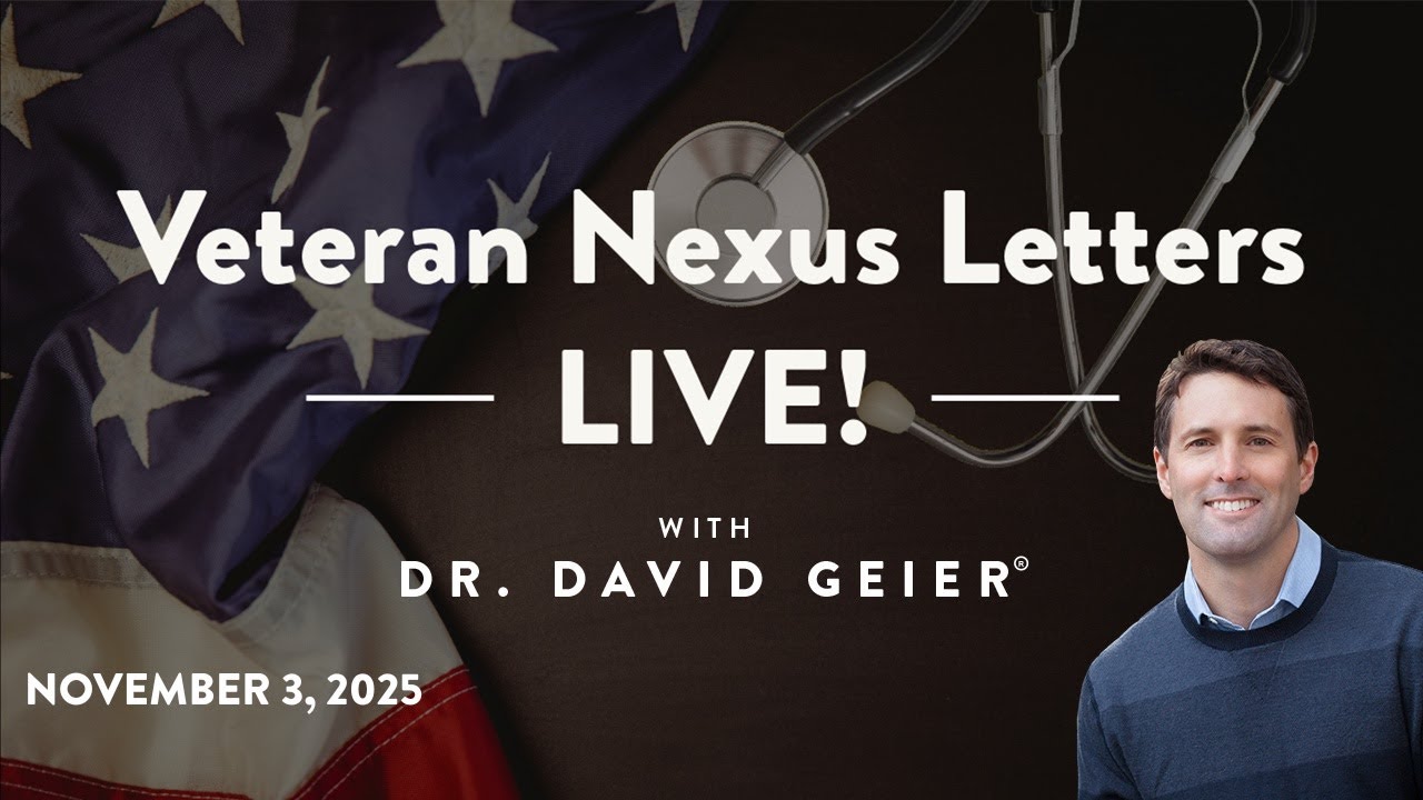 Veteran Nexus Letters LIVE! November 3, 2025