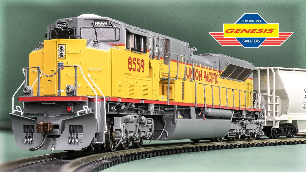 Athearn Genesis 2.0 HO-Scale Union Pacific SD90MAC-H Electric Model Train Locomotive Unboxing