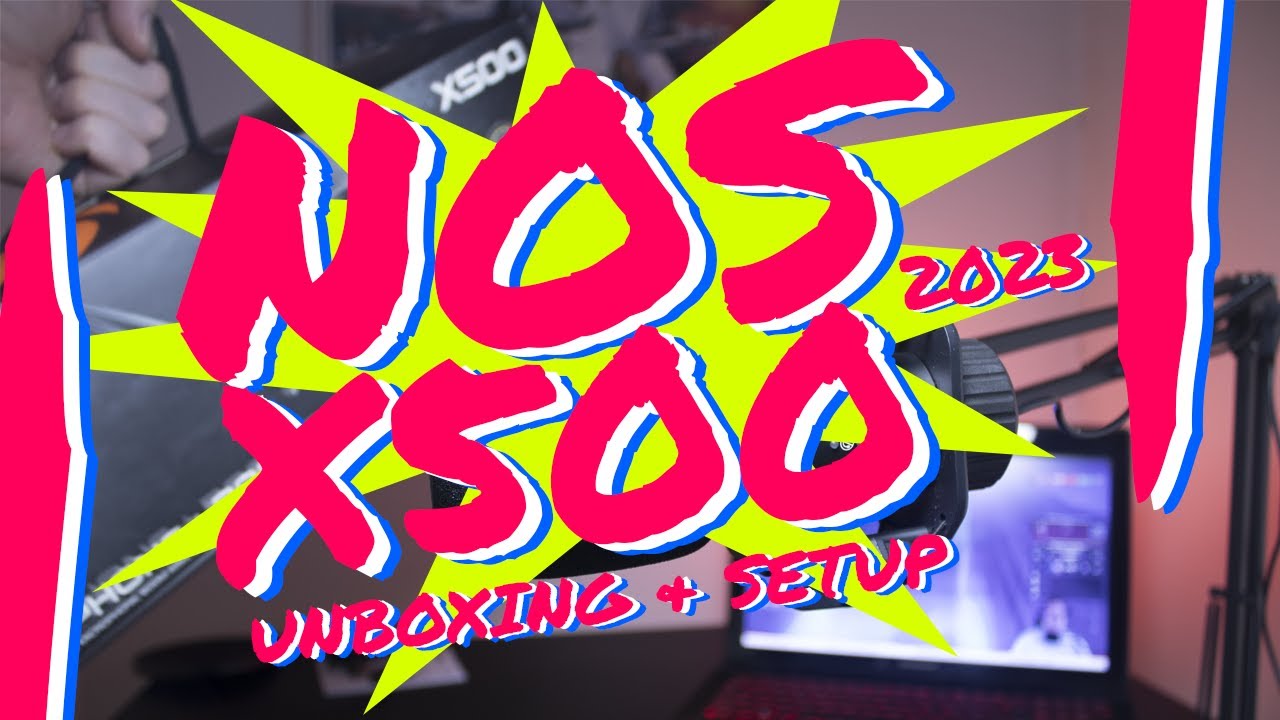 2023 UNBOXING AND SETUP OF THE NOS X500 MICROPHONE FROM ELGIGANTEN // GIGANTTI // REVIEW