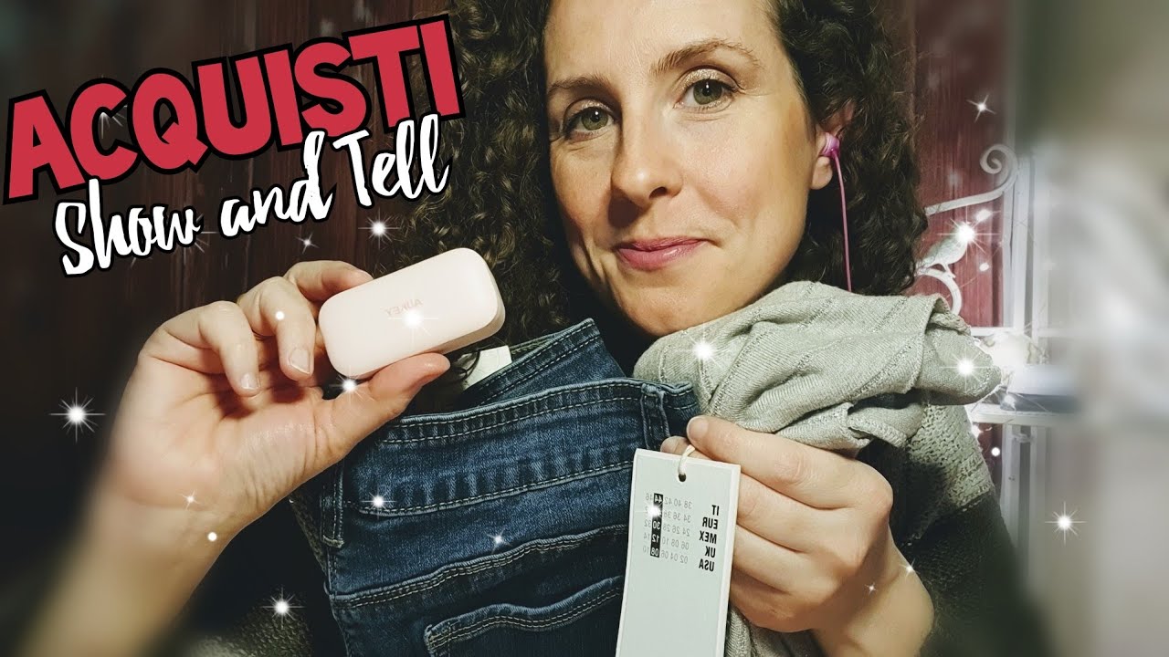 SHOW AND TELL DI GENNAIO👖👚 [ASMR ITA]