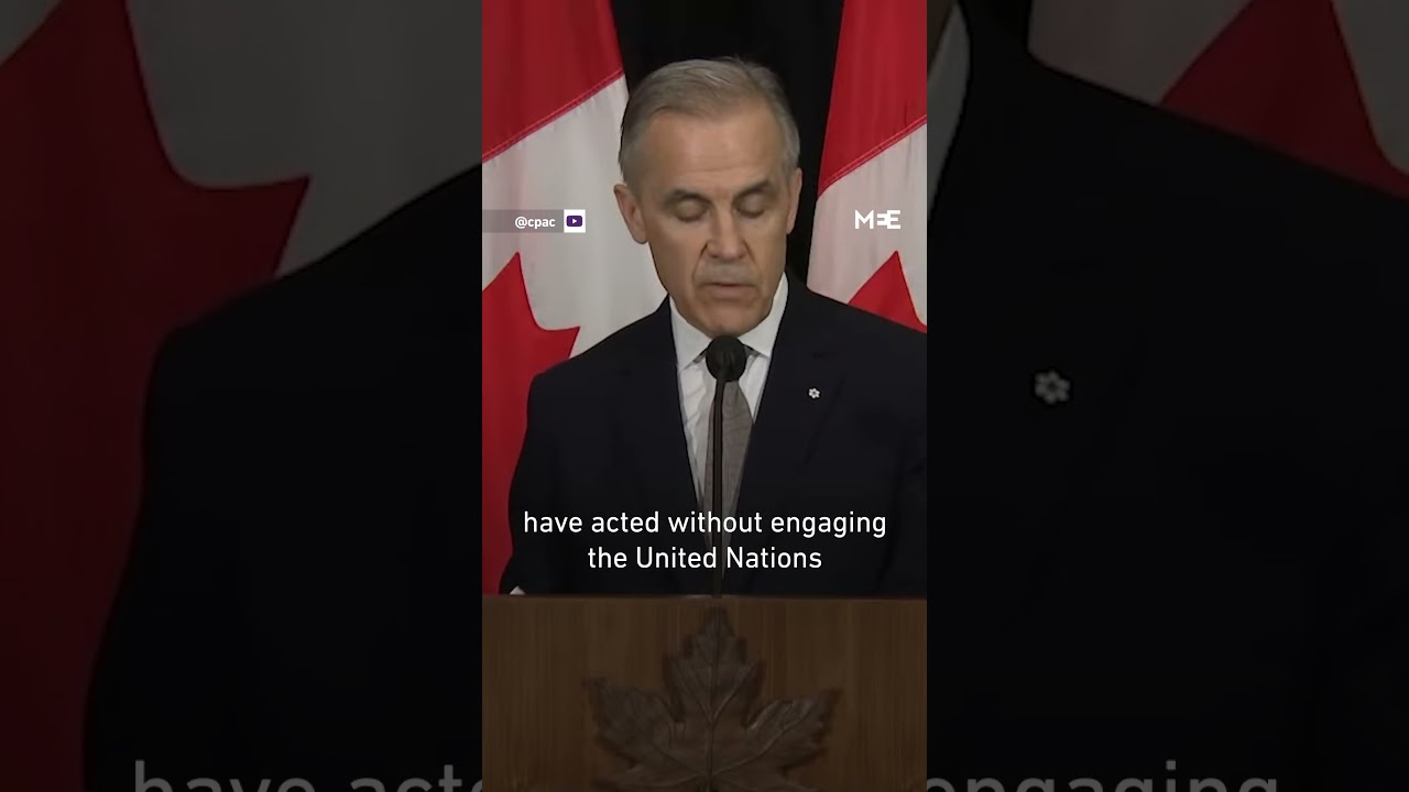 Canadian PM Carney says Israeli-US war on Iran &lsquo;failure of the international order&rsquo;