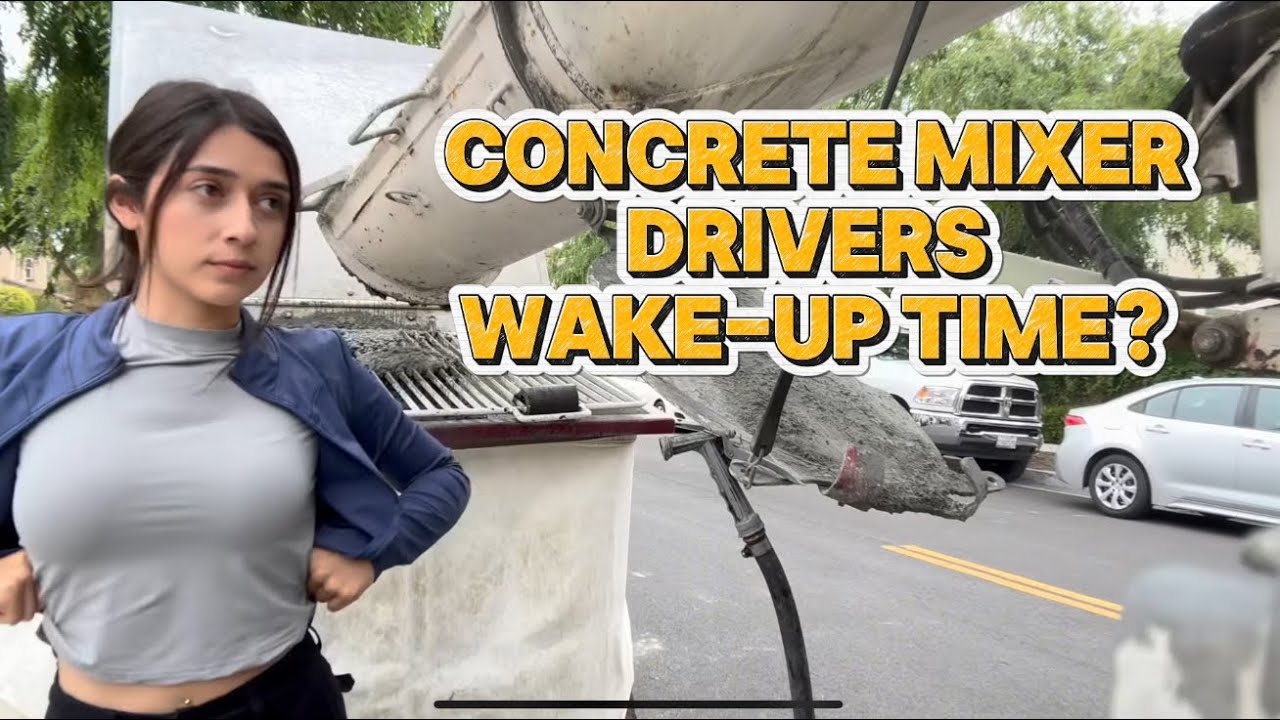 Up At 4:30AM & Still 20th In Line for Concrete | Ready Mix Driver
