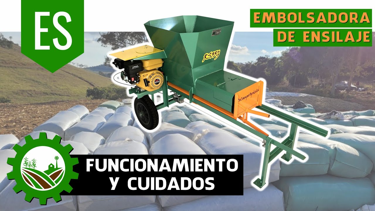 Embolsadora de Ensilaje Silare - Funcionamiento y Cuidados