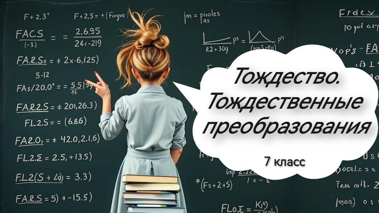 Тождество. Тождественные преобразования. Алгебра, 7 класс