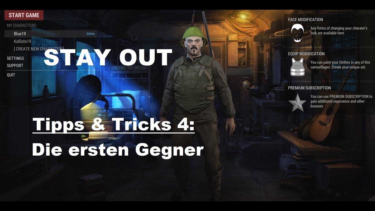 STAY OUT - Tipps & Tricks 4 - deutsch - Die ersten Gegner