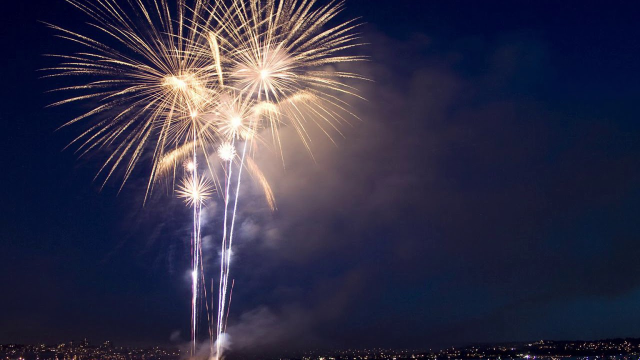 Som de fogos de artificio