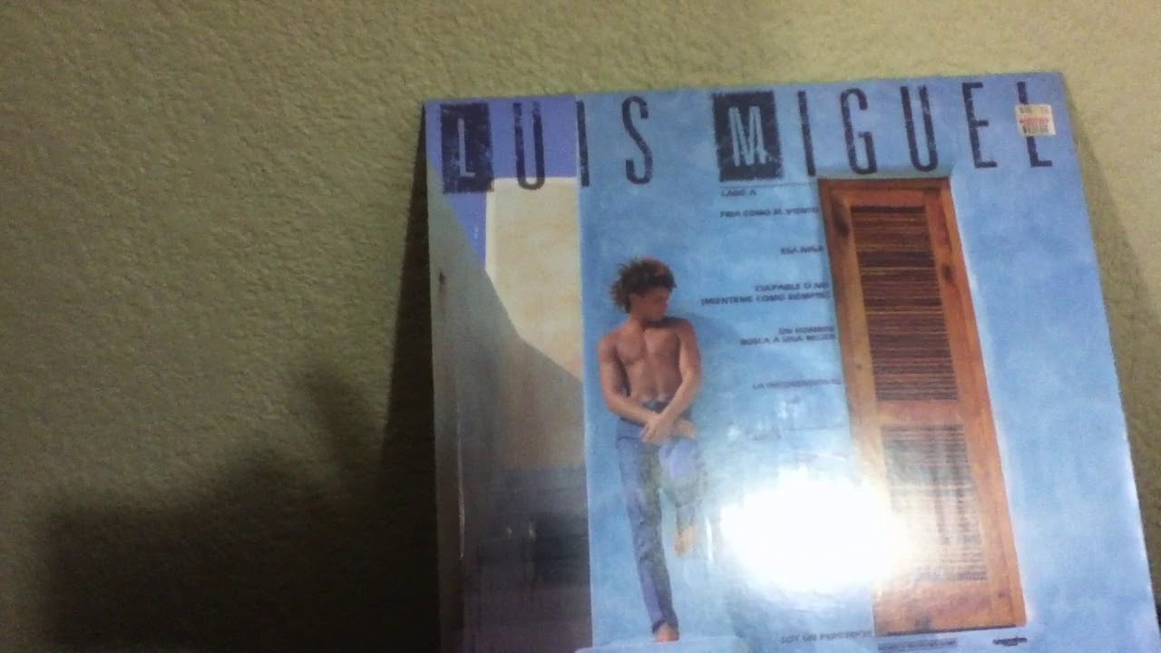 LUIS MIGUEL CULPABLE O NO  LP VINYL