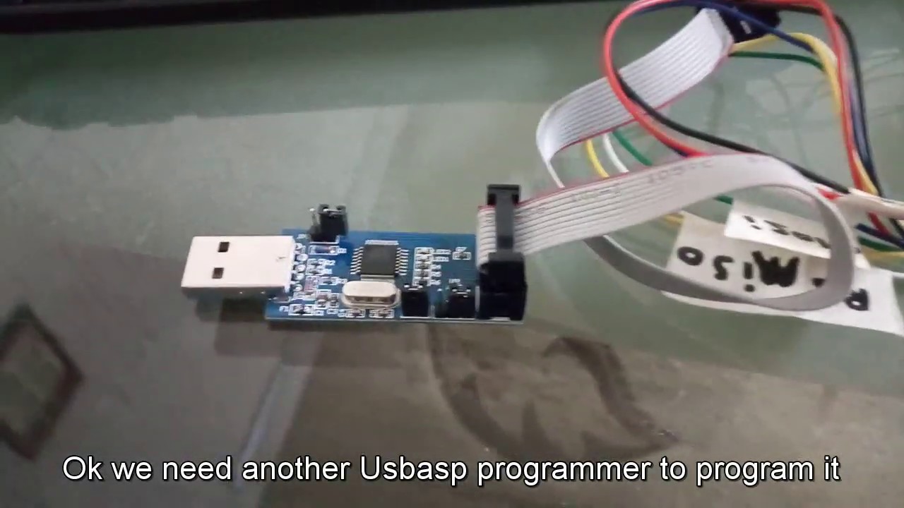 HOW TO UPGRADE USBASP PROGRAMMER FIRMWARE (WITH ENGLISH SUBTITLES)