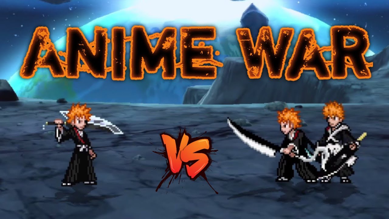 Ichigo Fullbring VS Ichigo TYBW V2 (all form) & Ichigo V3 OP (all form) in Jump Force Mugen 😱