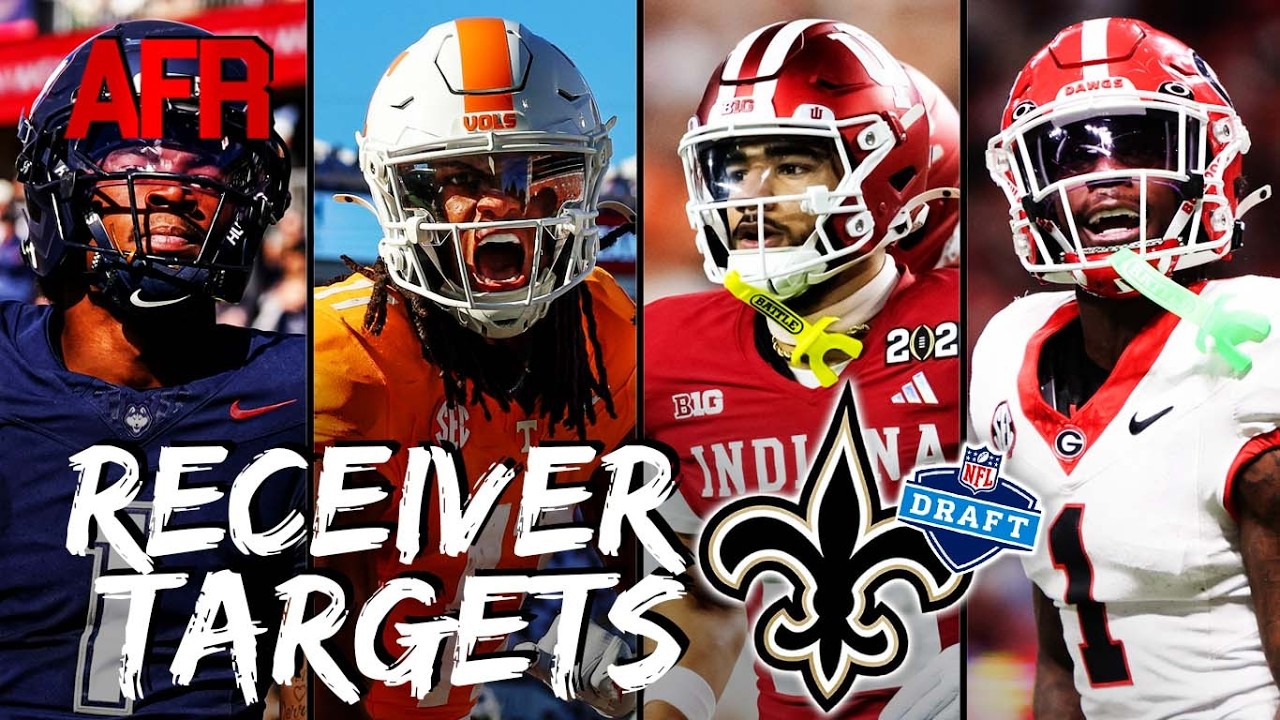 Why Saints MUST Add WR In NFL Draft | Will New Orleans Find Late-Round Hidden Gem?