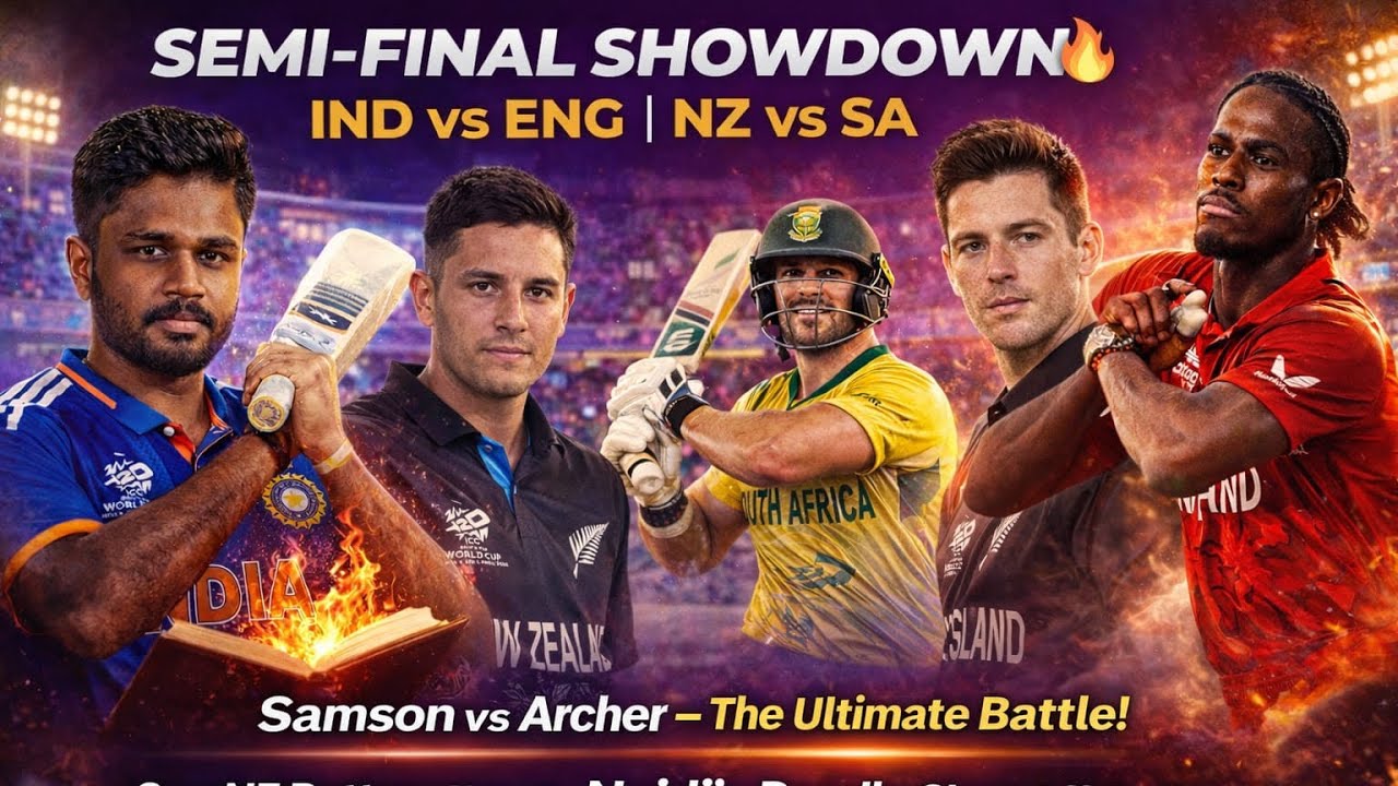 India vs England Semi-Final Preview: Can Sanju Samson Dominate Jofra Archer? 🇮🇳🏴󠁧󠁢󠁥󠁮󠁧󠁿
