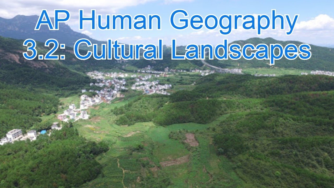 Cultural Landscapes! AP Human Geography (Advanced Placement)