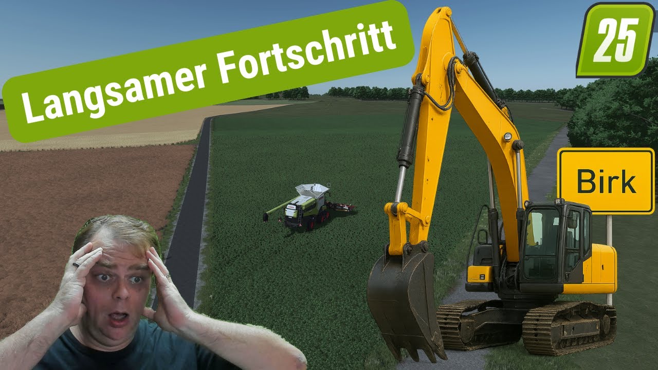LS25 Mapping Birk: Dauert alles länger als gedacht