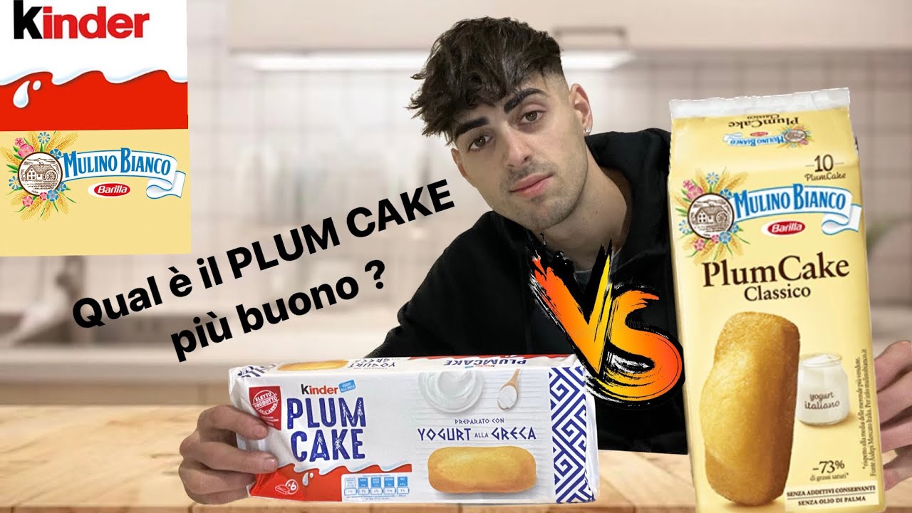 KINDER 🍫VS MULINO BIANCO 🥧 | QUAL È IL PLUM CAKE PIÙ BUONO ?!?!? #foodblogger