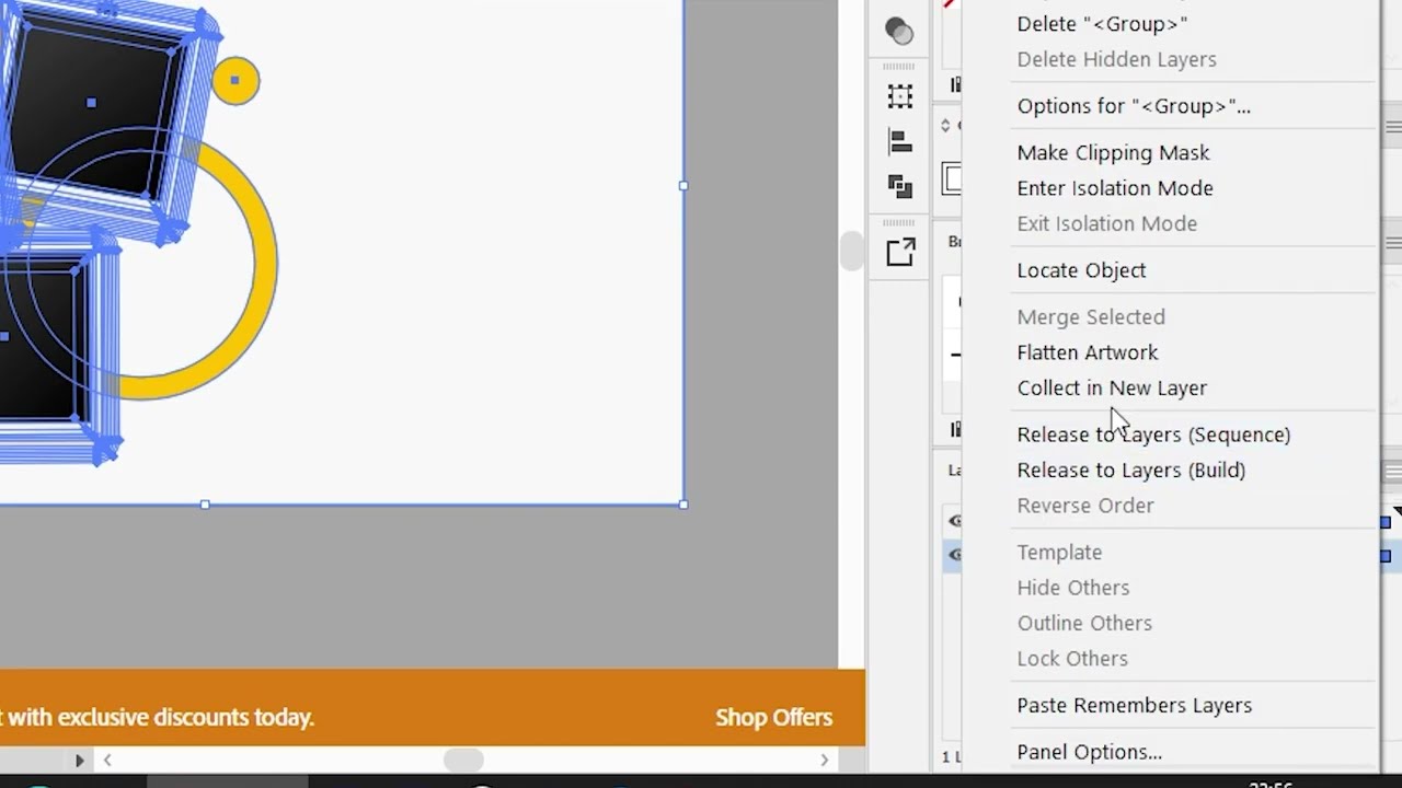 [Solved] How to fix some containers have been flattened (export from Illustrator to photoshop)