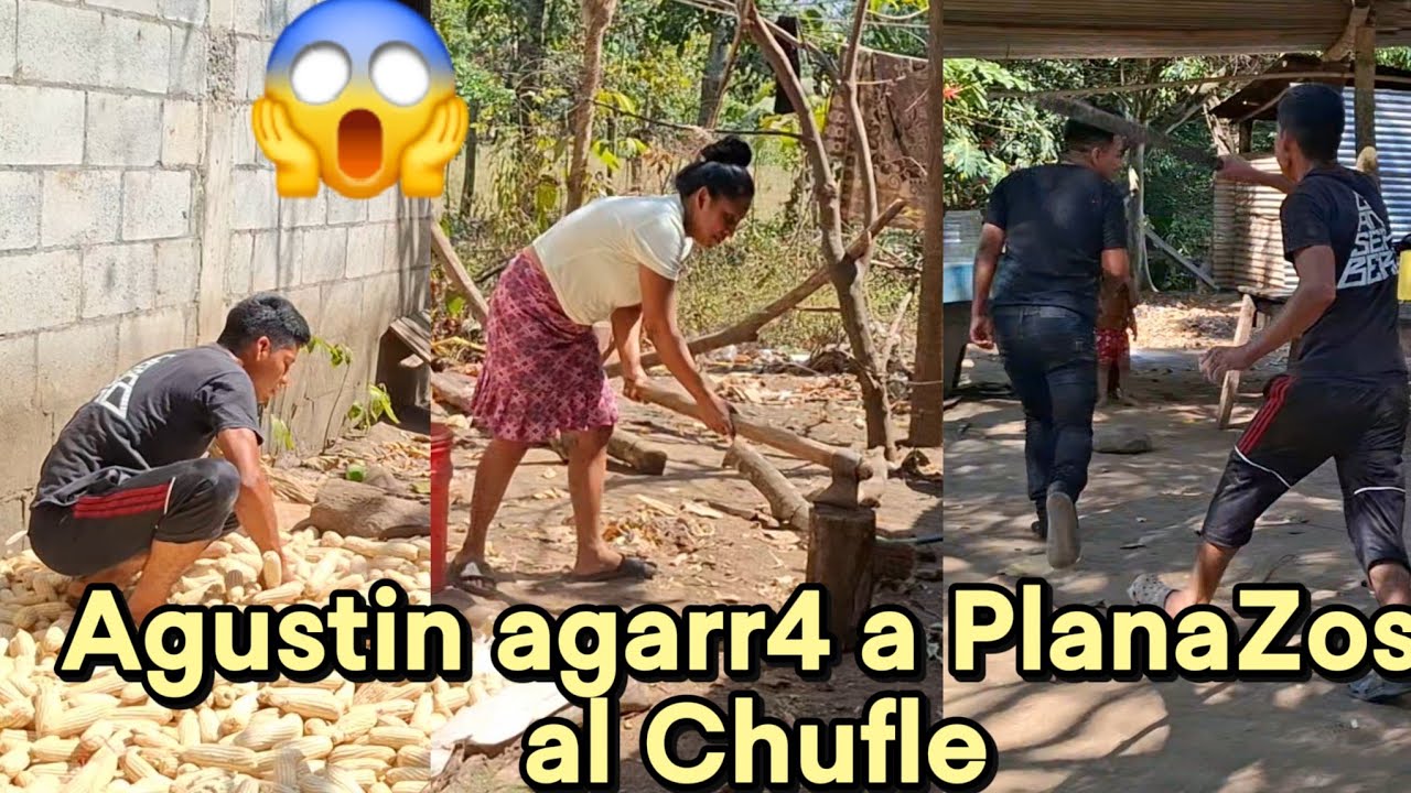 😭Agustin Corre a Andres Con Un Gr4n Mach3te😱En Contramos a Marisol Rejando Leña💔