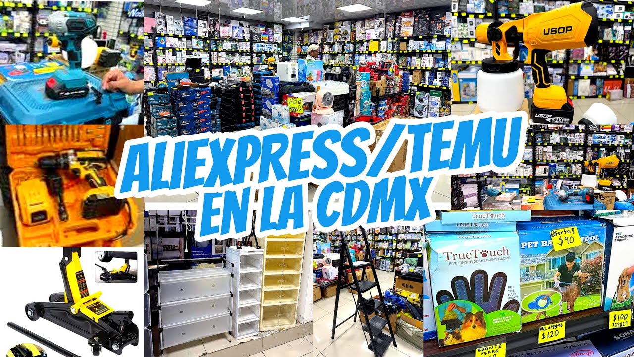 🔨 Productos de TEMU / ALIEXPRESS en la CDMX 😱 Herramientas Eléctricas,  Mascotas, Electrodomésticos 