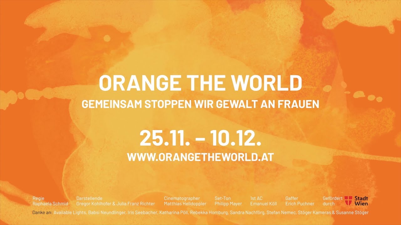 Orange the World - Gewalt gegen Frauen - Gewalt an Frauen sichtbar machen