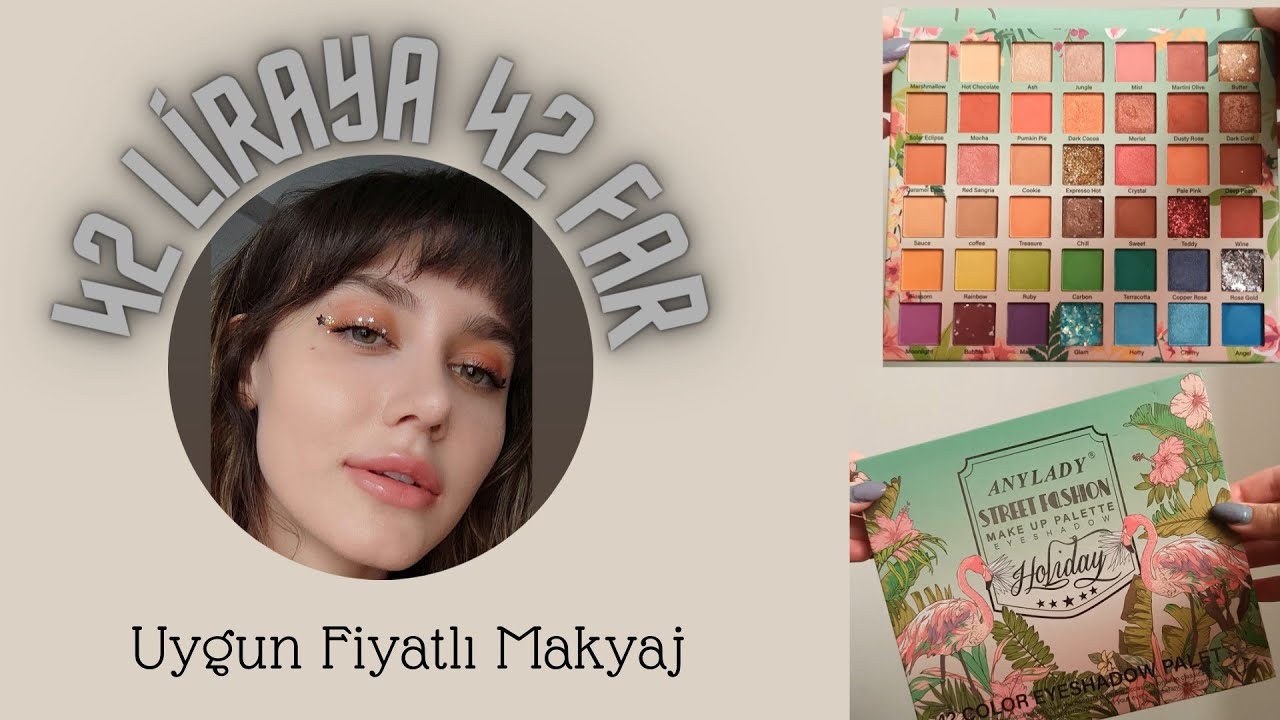 Trendyol Anylady Holiday Far Paleti,YILDIZLI GLİTTER VE EYELİNER , UYGUN FİYATLI MAKYAJIM