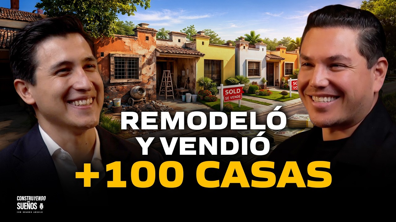 REMODELÓ y VENDIÓ +100 CASAS: Cómo hacer tu PRIMER FLIPPING 🤩🏡 | #129 Eduardo Morales