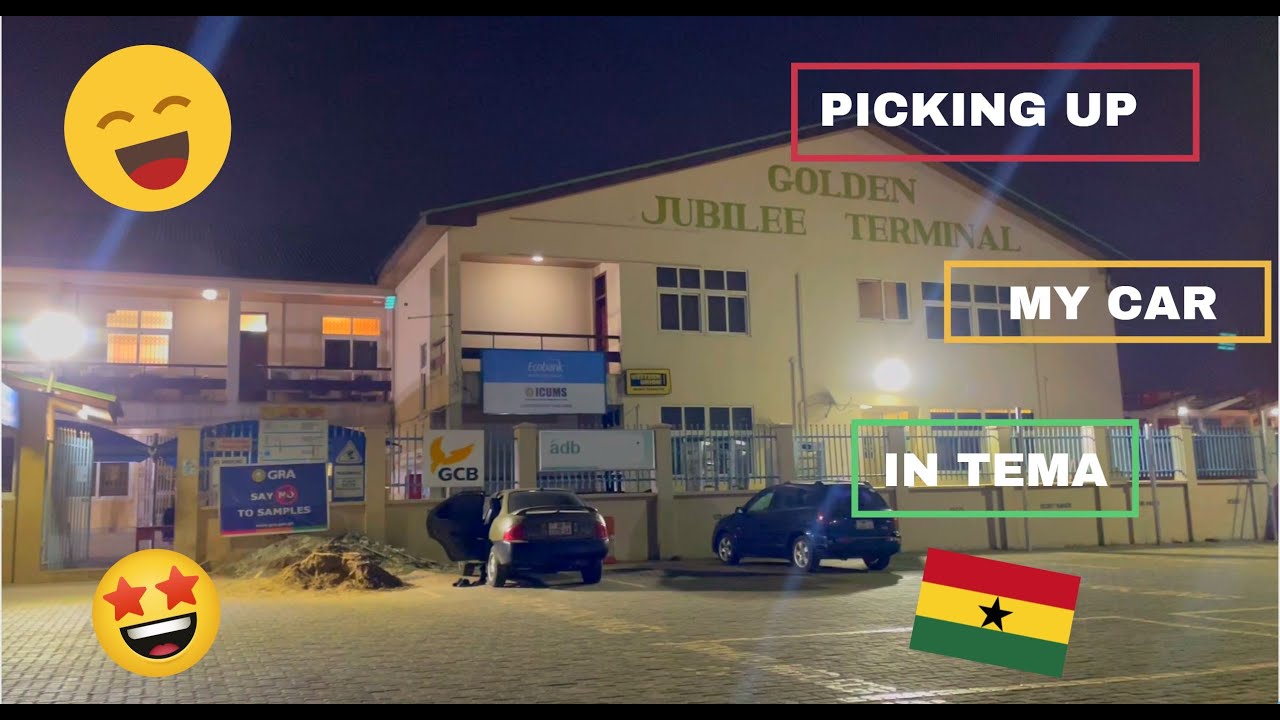 OUR CONTAINER IS HERE! | PICKING UP MY CAR FROM THE PORT IN TEMA #MovingtoGhana #ShippingtoGhana
