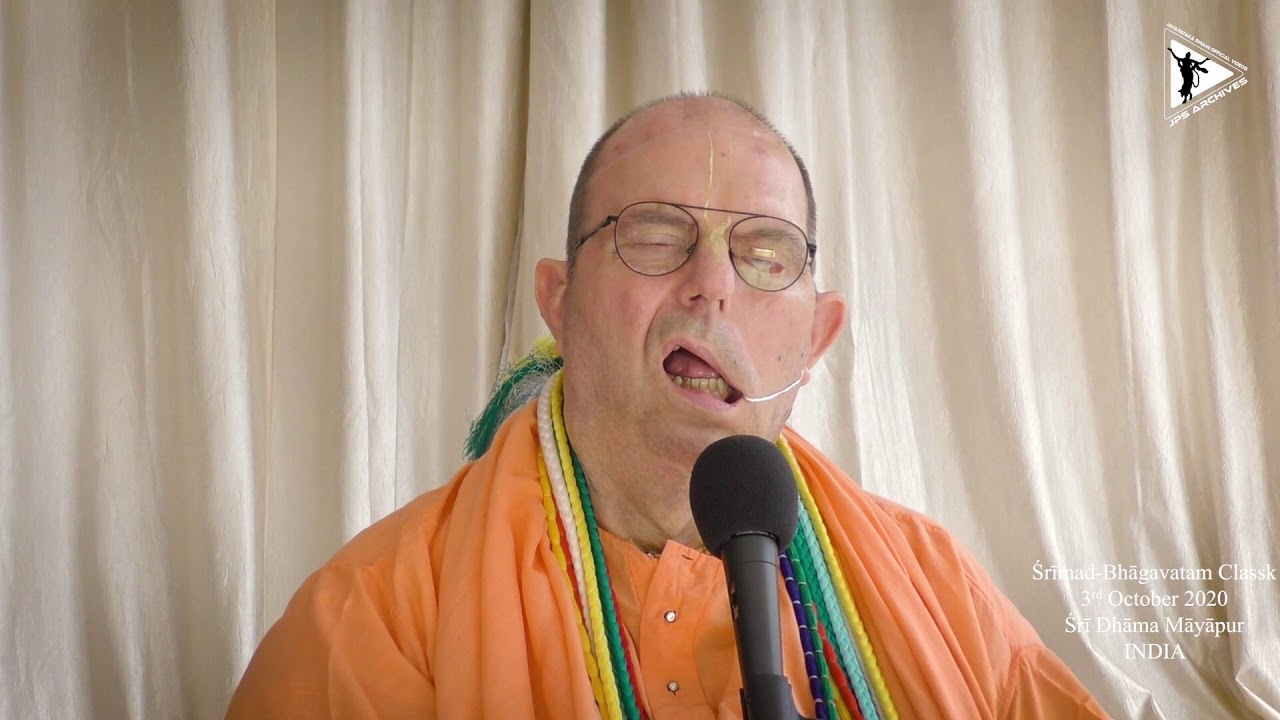 Srimad-Bhagavatam Class 1.3.3 || Sri Mayapur, India || 20201003 #JayapatakaSwamiArchives