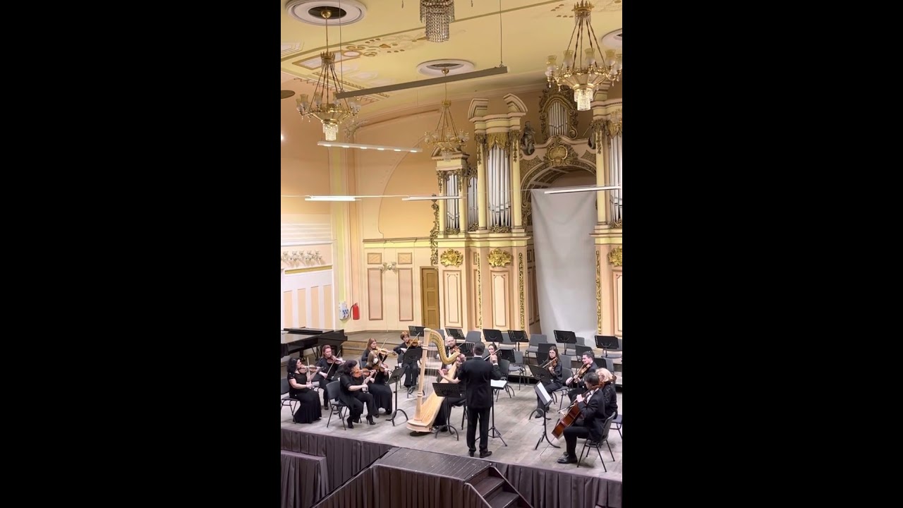 M. Grandiany. Aria in classic style for Harp and String orchestra.              Ivanna Hetto.