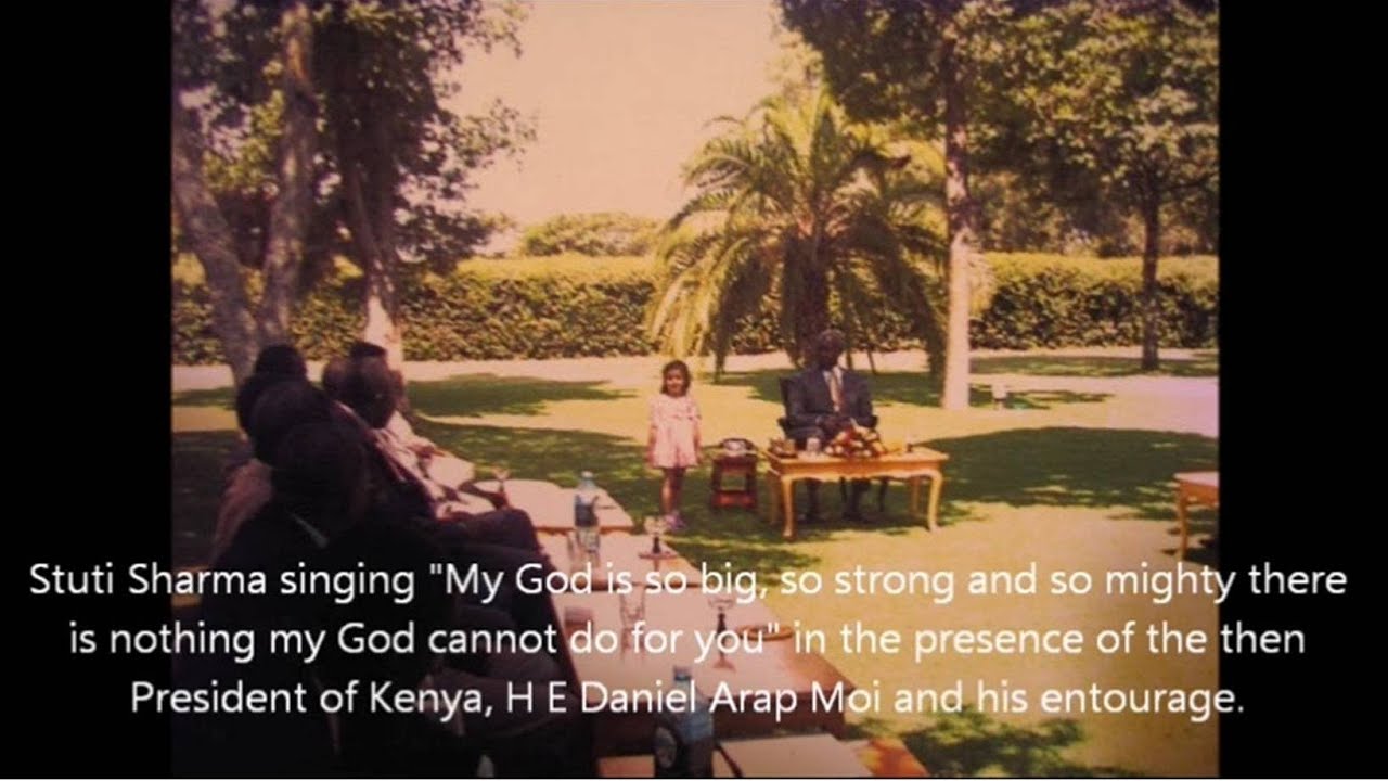 KBC News 2001: With President Moi at Moi High School, Kabarak & Nakuru State house