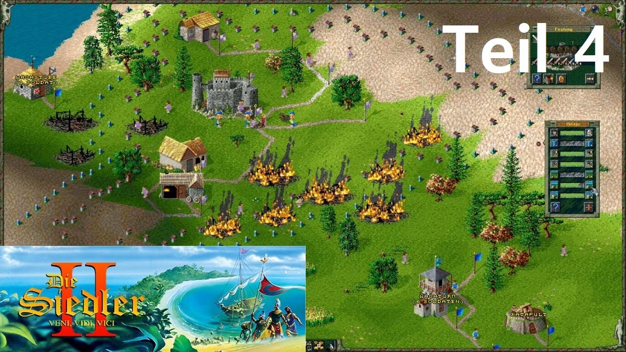 Der Eichenwald 2vs2 - Siedler 2 Teil 4/4