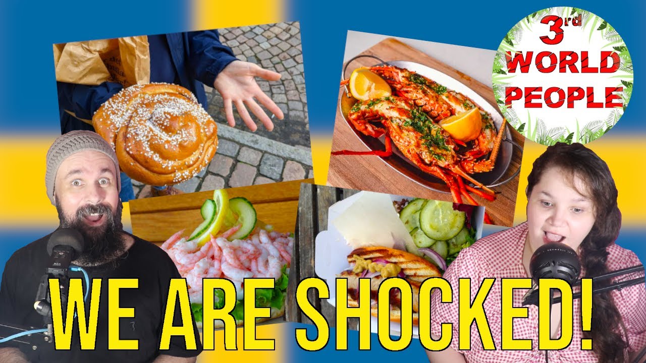 3rd WORLD PEOPLE DISCOVER INCREDIBLE SWEDISH FOODS IN GOTHENBURG | SWEDEN REACTION