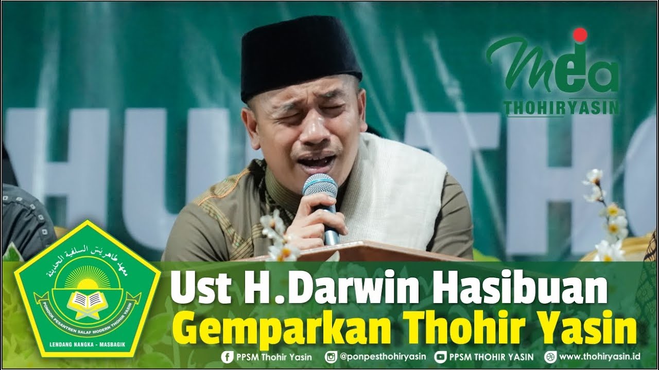TERBARU UST H.DARWIN HASIBUAN GEMPARKAN THOHIR YASIN