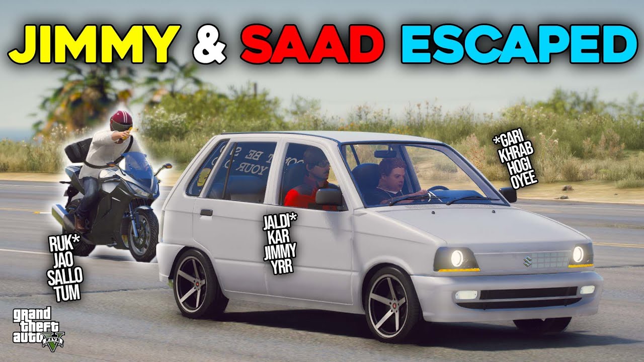 JIMMY AND SAAD ESCAPED ! | THE REVENGE | GTA 5 PAKISTAN