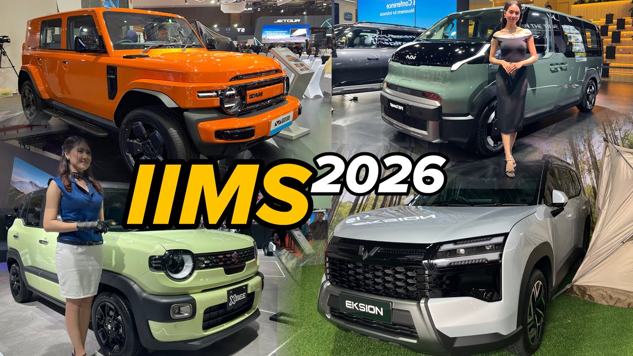 MOBIL BARU IIMS 2026 ada apa aja nih?