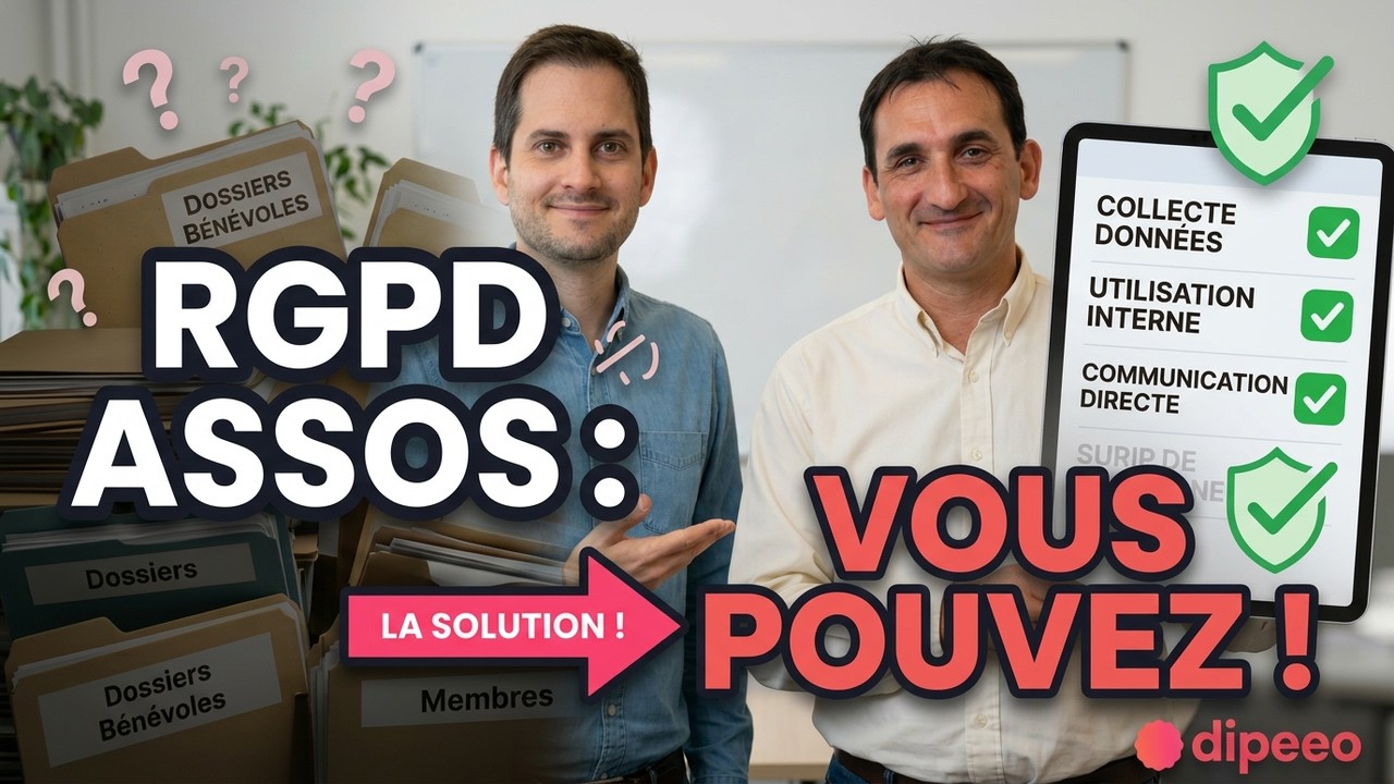 🔐 RGPD & Associations : Ce que vous avez (vraiment) le droit de faire avec les données !