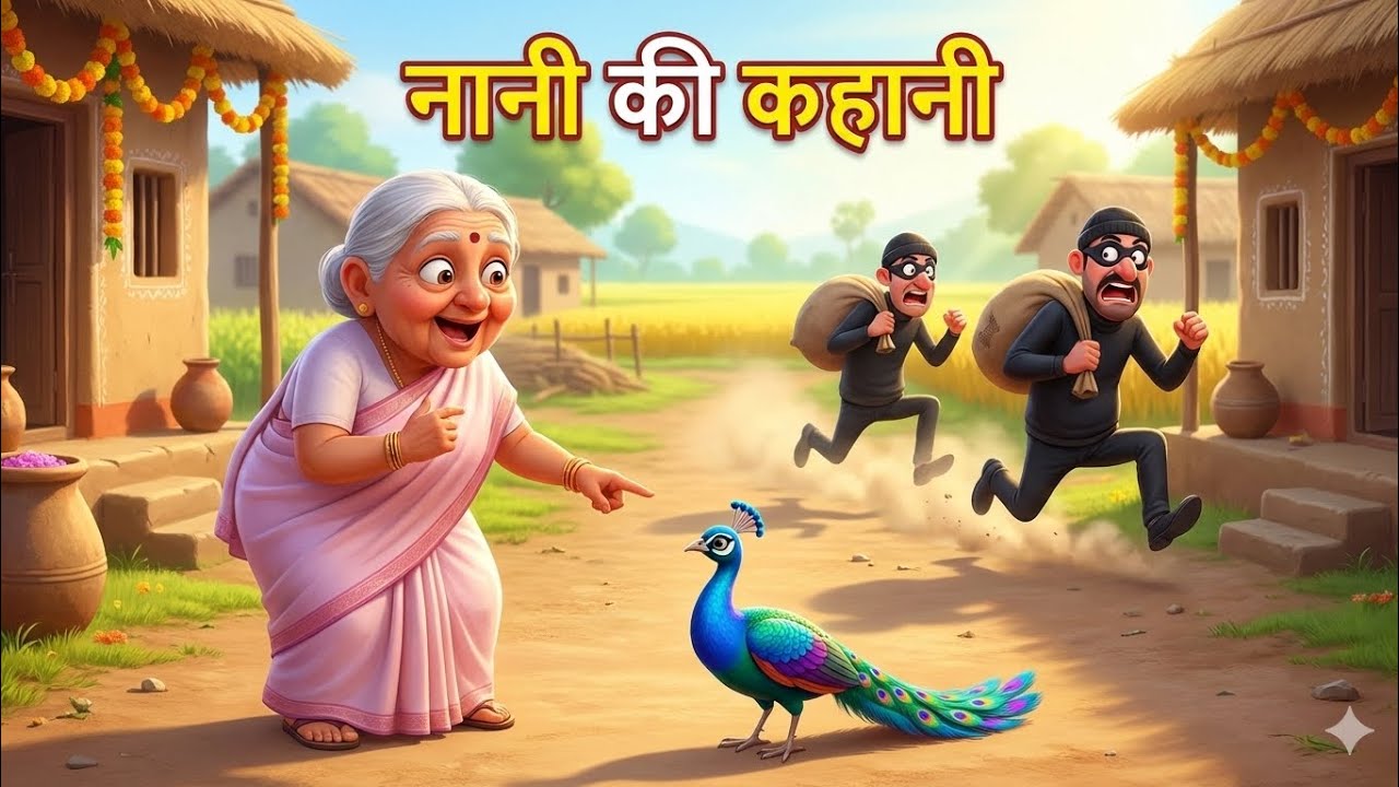 नानी तेरी मोरनी 🦚 | Nani Teri Morni | Hindi Kids Rhyme | 3D Animation | MotuElephant_TV