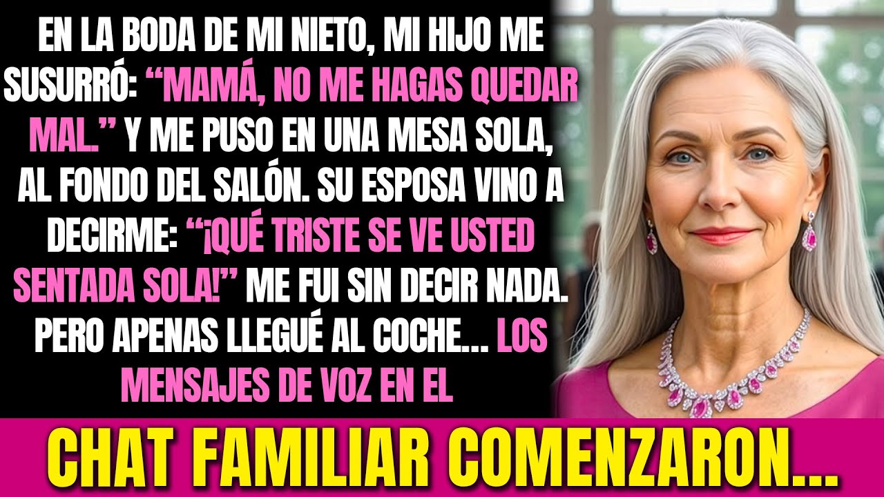 Mi hijo me dijo: “Mamá, mejor no me hagas quedar mal”. Pero en el grupo familiar de WhatsApp ellos…