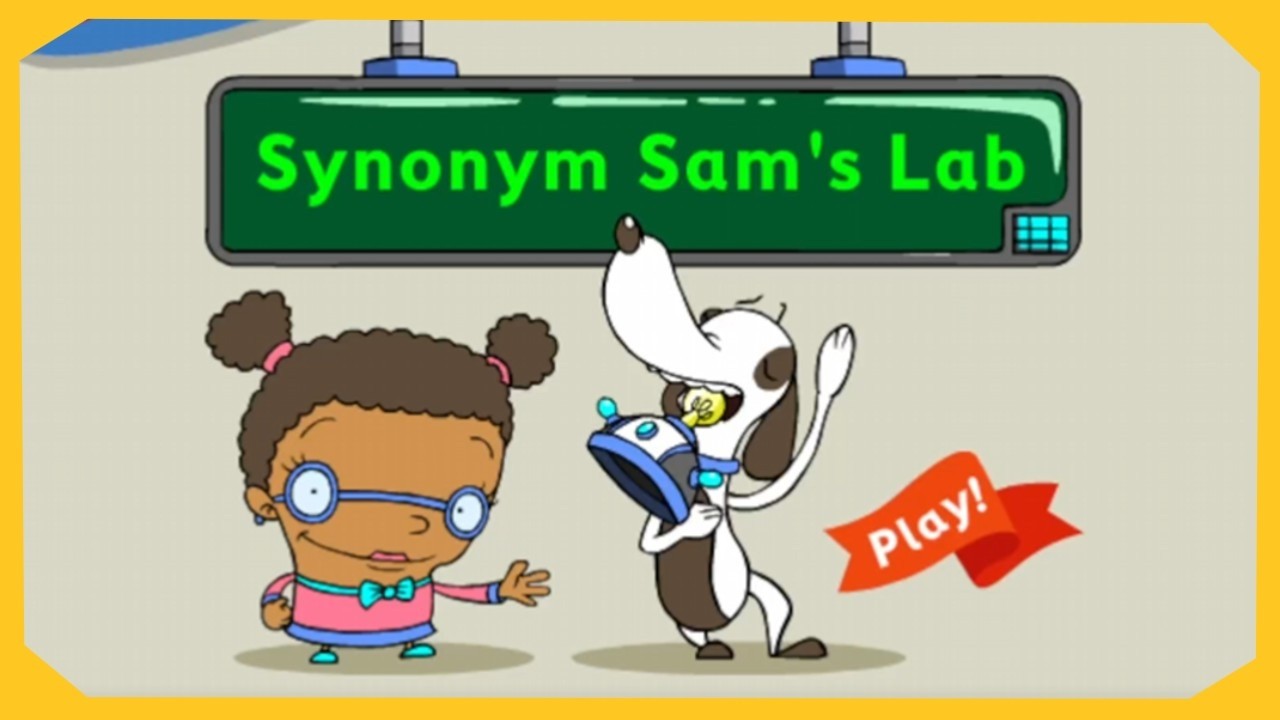 Between the Lions: Synonym Sam's Lab Gameplay (Browser Game)