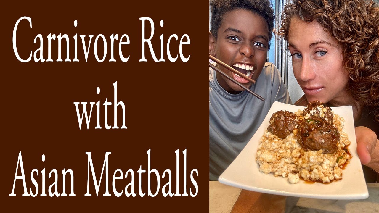 Carnivore Rice with Asian Meatballs