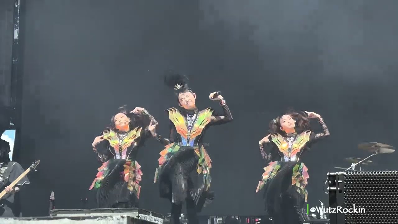BABY METAL - GIMME CHOCOLATE -LIVE 4K : SICK NEW WORLD 2024 Las Vegas 4/27/2024