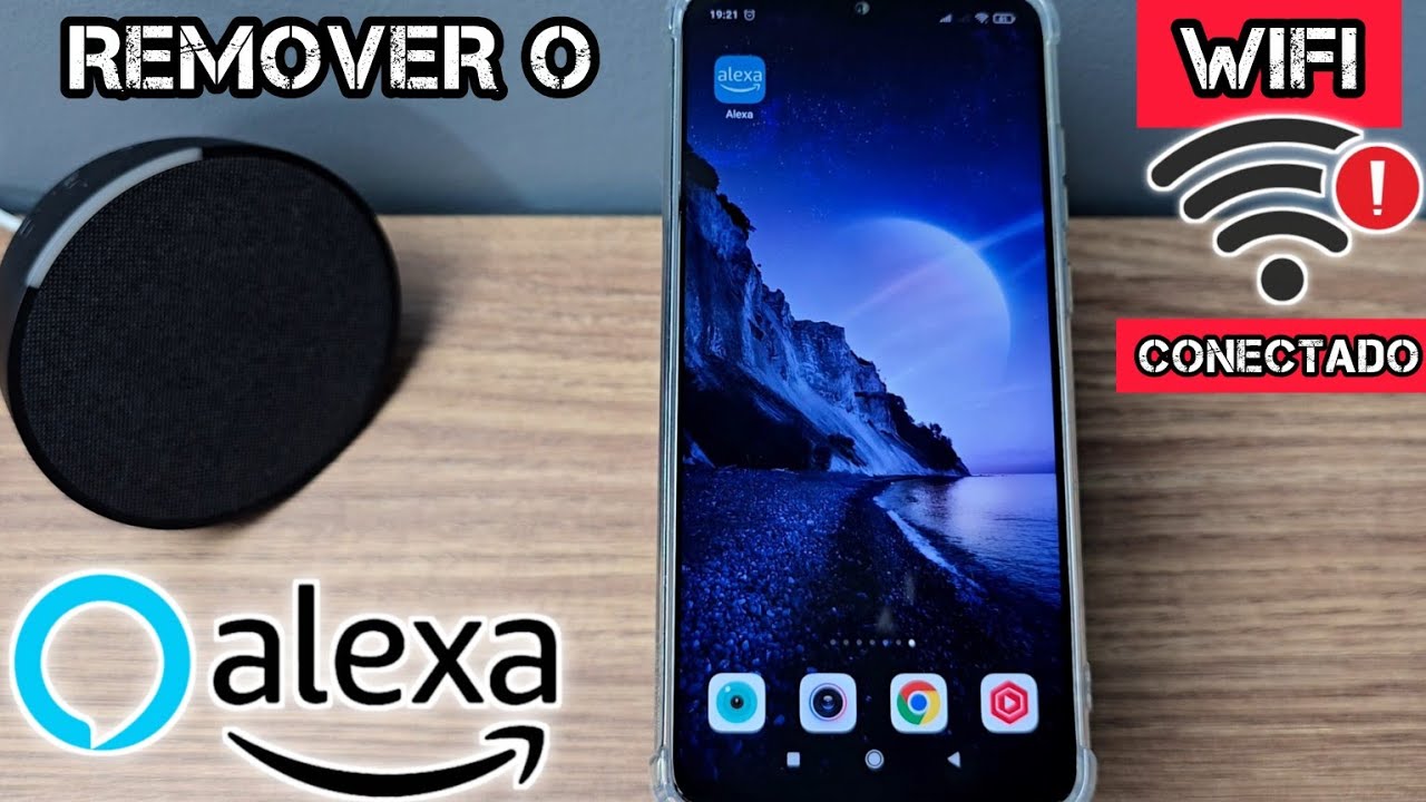 COMO REMOVER A REDE WIFI CONECTADA NA ECHO ALEXA