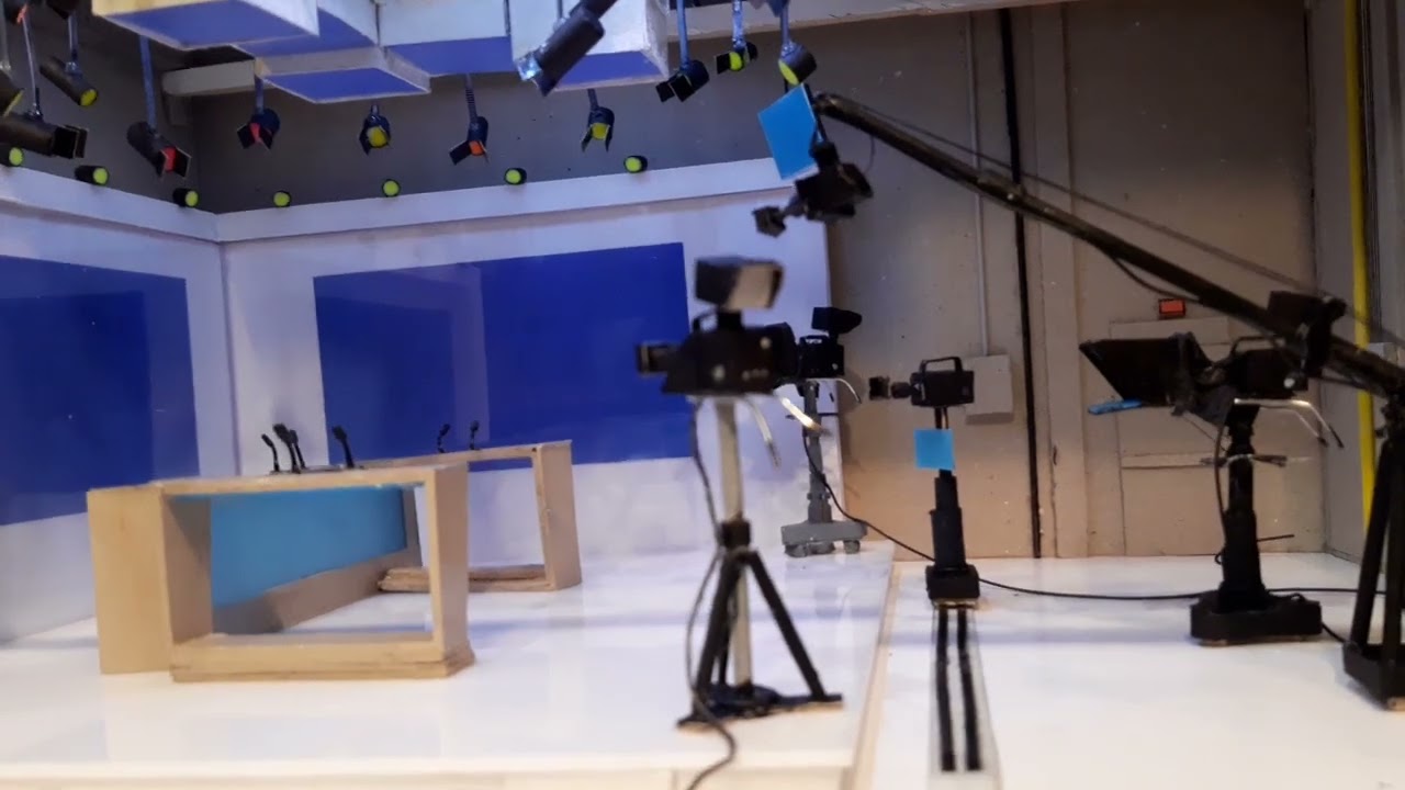 Maquette du plateau du JT national France 3