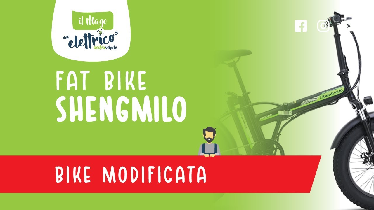 Fat bike Shengmilo 20’’  -  MODIFICATA