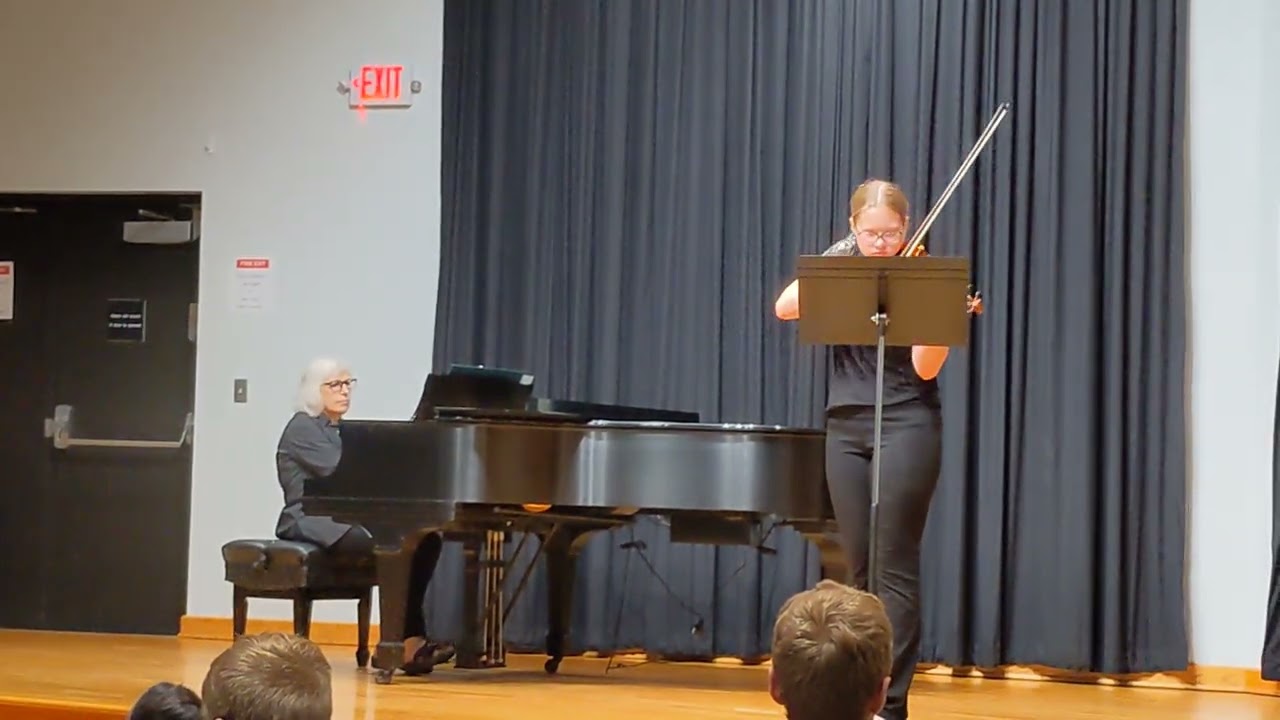 Bruch Violin Concerto in G minor, Mvt 1- 8/18/25
