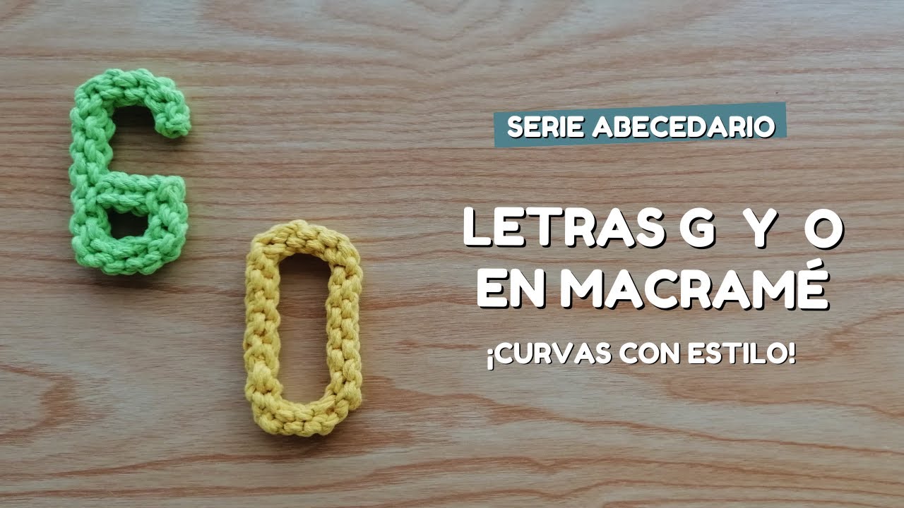 ¡Convierte hilo en letras increíbles hoy!